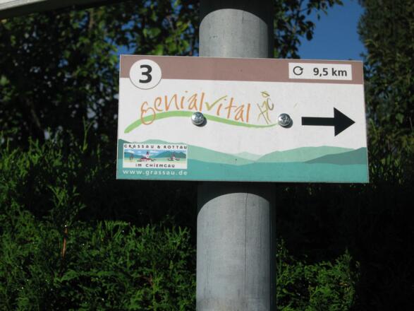 Genial Vital Beschilderung