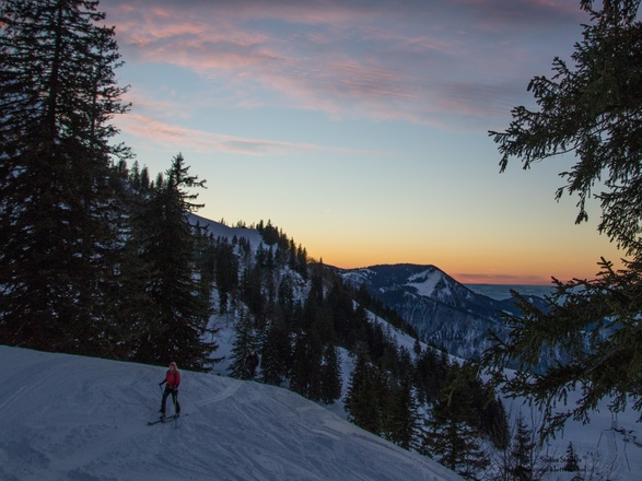 die letzten Meter zur Steinlingalm