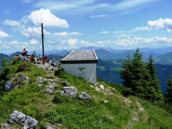 Spitzsteingipfel im Sommer