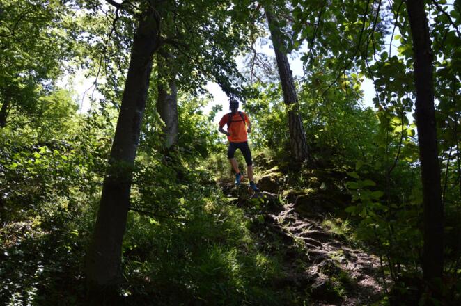 FS-Trailissimo ~ schmale Pfade in,an,durch Felsen in der Fränkischen Schweiz