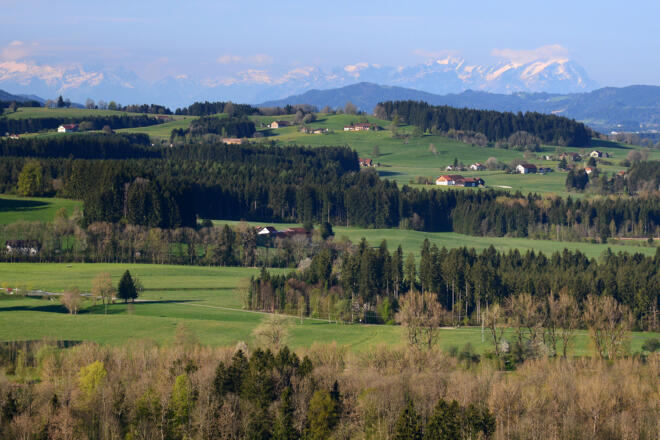 Das Allgäu bei Isny