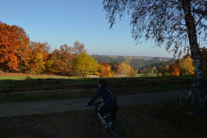 von Engelhardsberg oberhalb des Aufseßtals nach Wüstenstein