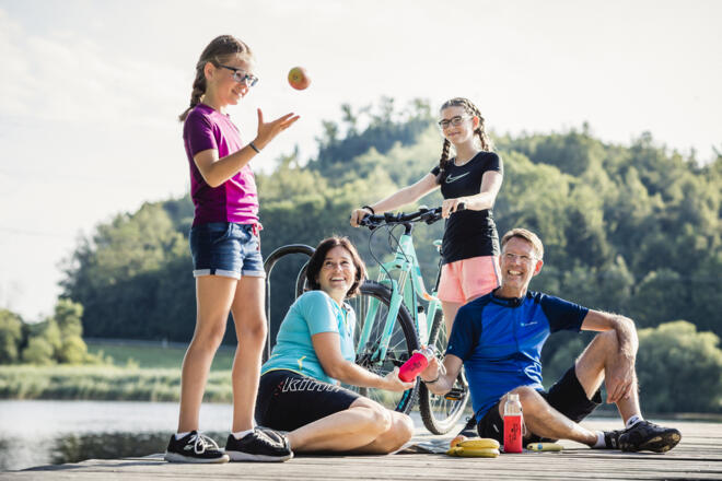 Badesteg am Neuravensburger Weiher