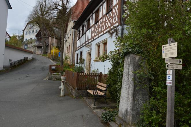 Start in Muggendorf, am Oberen Markt