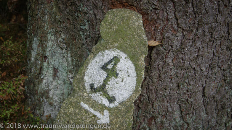 Wegzeichen Steinbruchweg