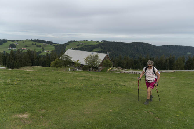 Aufstieg Hirschberg - Hirschbergalpe im Hintergrund (c) Martin Vogel / Vorarlberg Tourismus