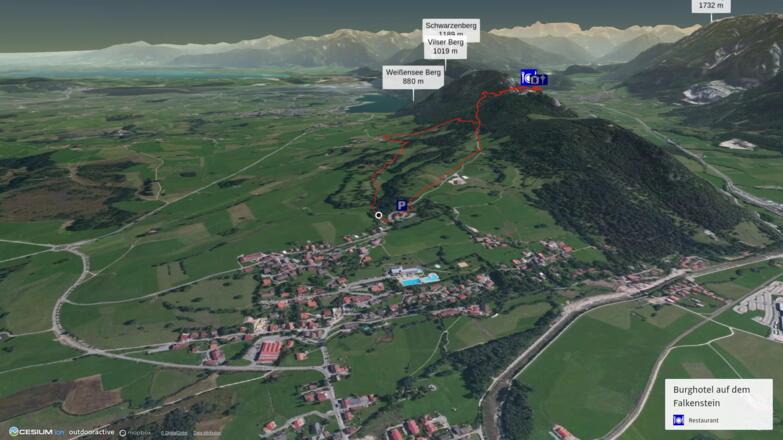 Wanderung im Allgäu: Bergwanderung zur Ruine Falkenstein - Horizonte Erweitern