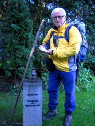 bei Elfie´s: nur noch 2400km bis Santiago