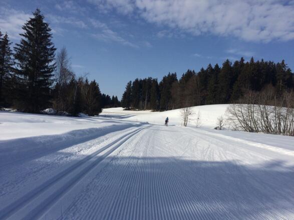 kleiner Anstieg am Ende