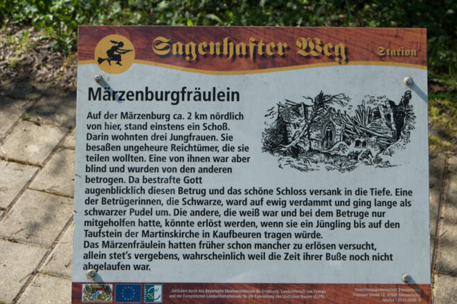 Erlebnis-Station am &quot;Sagenhaften Weg&quot;