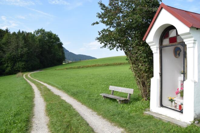 Kappelle am Wegesrad kurz hinter Wörth