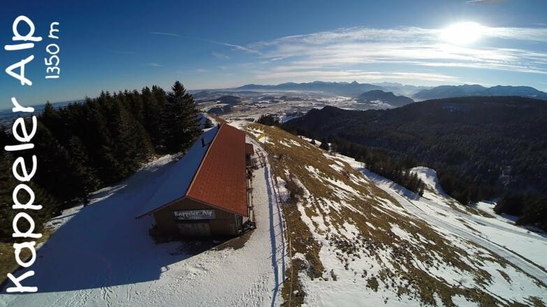 Winter auf der Kappeler Alp 1350 m