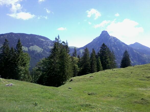 Der Aggenstein mit Breitenberg