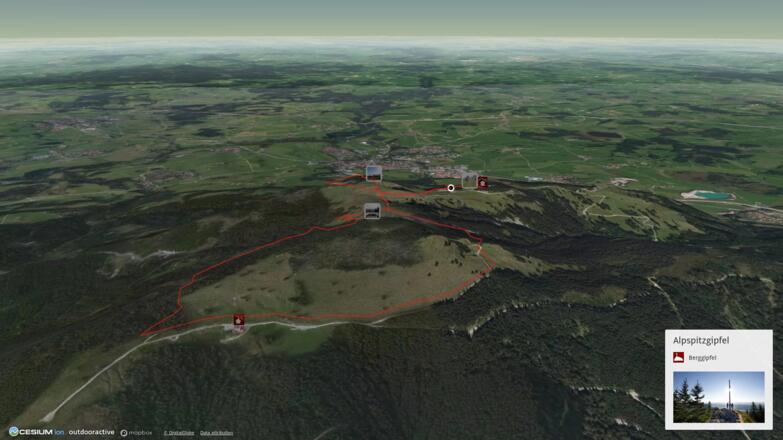 Wanderung im Allgäu: Wanderung über Alpspitze und Edelsberg