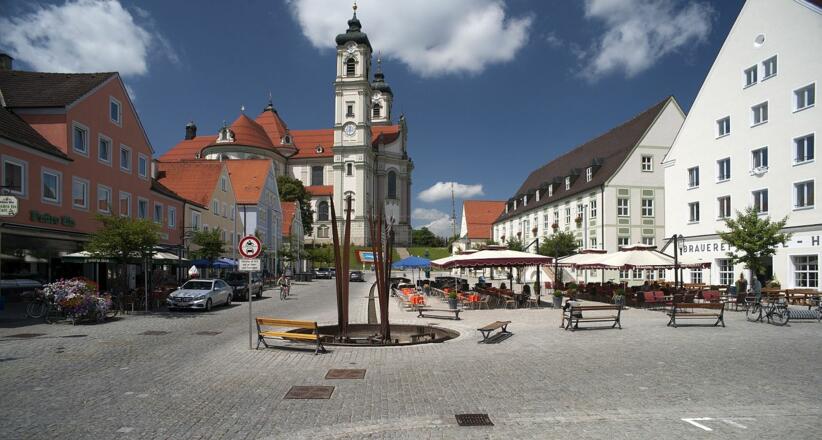 Marktplatz von Ottobeuren