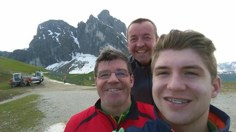 Am höchsten Punkt der Tour.