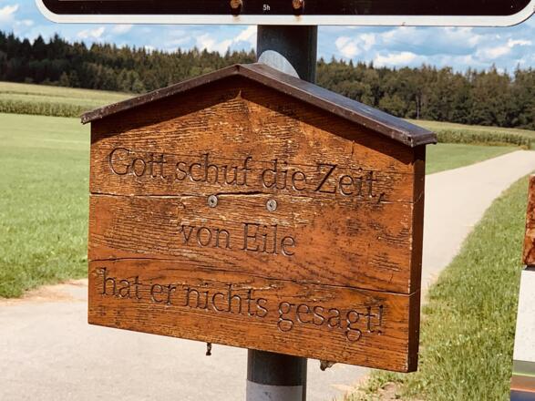 Schild Beginn DB-Günztalradweg