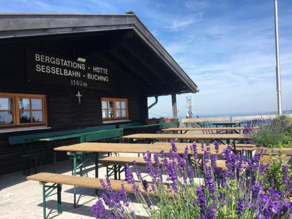 Bergstation der Sesselbahn am Buchenberg