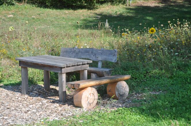 Eine Pause am Wegesrand