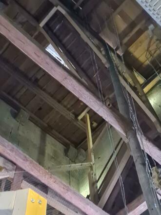 Schleifenroute - Nördlingen Kirchturm Daniel im innern