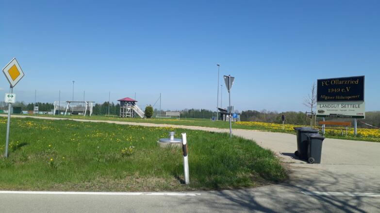 Fußballplatz Ollarzried