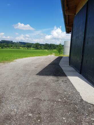 Wanderweg Richtung Golfplatz