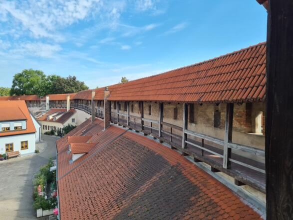 Schleifenroute - Nördlingen Stadtmauer rund um die ganze Stadt - einzigartig in Deutschland
