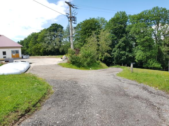 Rechts geht es weiter auf dem Rundweg