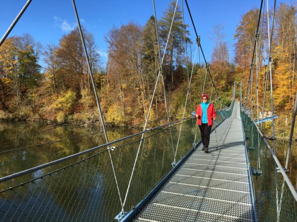 Hängebrücke blaues Wunder