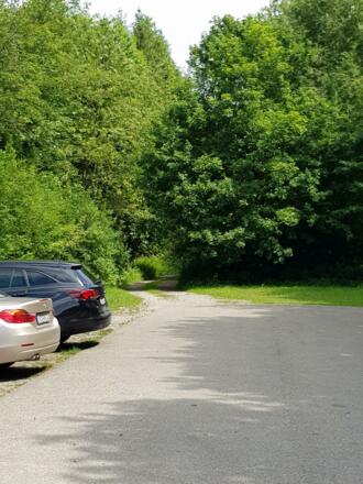 Start und Ende am Parkplatz des Allgäuer Golf- und Landclubs