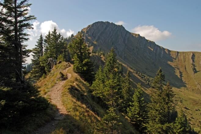 Die Ostflanke des Stuiben