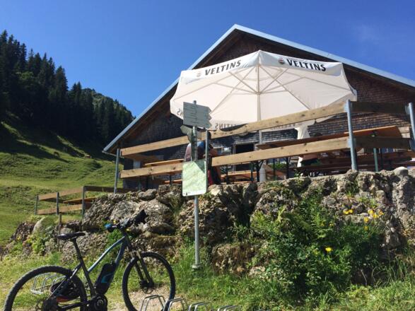 mit einigen Wanderoptionen 