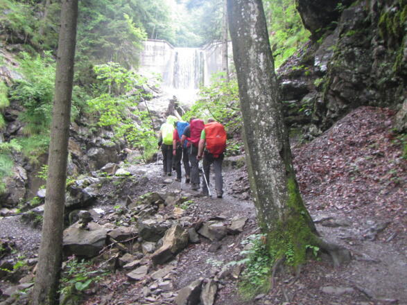 In der Breitbachklamm.