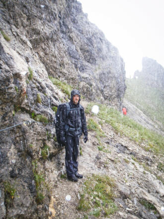 Jubiläumsweg - Wenn der Regen in Schnee umschlägt