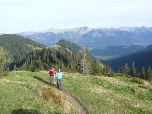 Zwischen Bolsterlanger und Riedberger Horn
