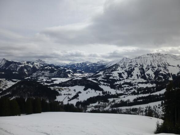 Toller Blick ins Tannheimer Tal