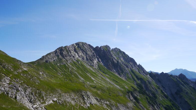 Kastenkopf, links die Lahnerscharte