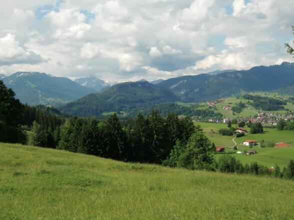 Blick Richtung Süden