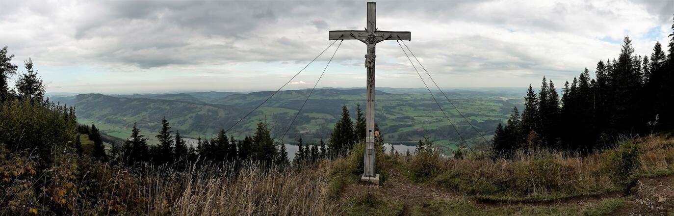 am Gipfel des Immenstädter Horns