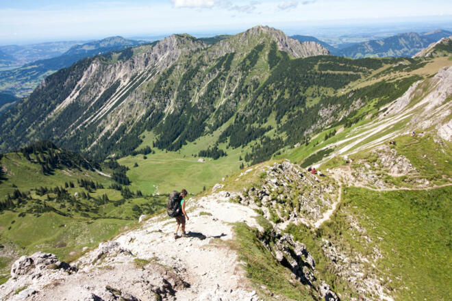Geißeckjoch in Sicht
