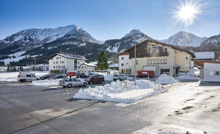 Parkplatz Gemeindeamt/Tourismusinfo Schattwald