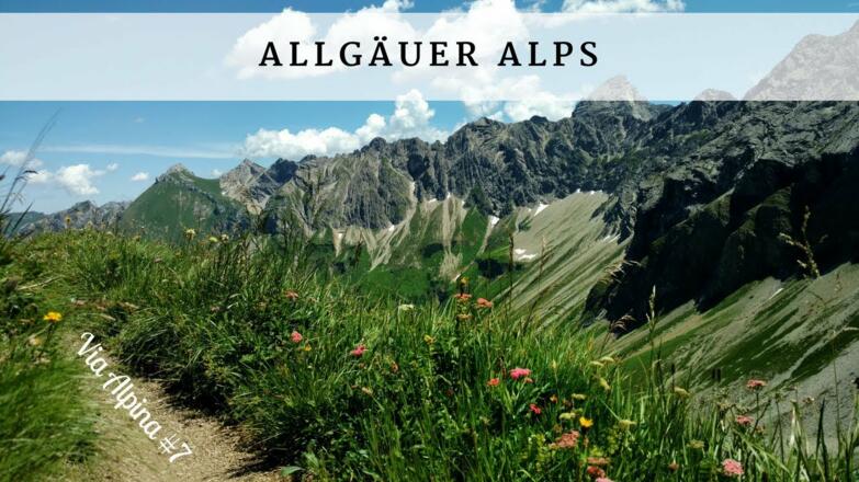 Via Alpina through the Allgäuer Alps - Via Alpina #7