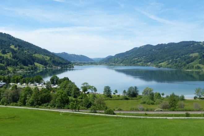 Blick auf den Großen Alpsee