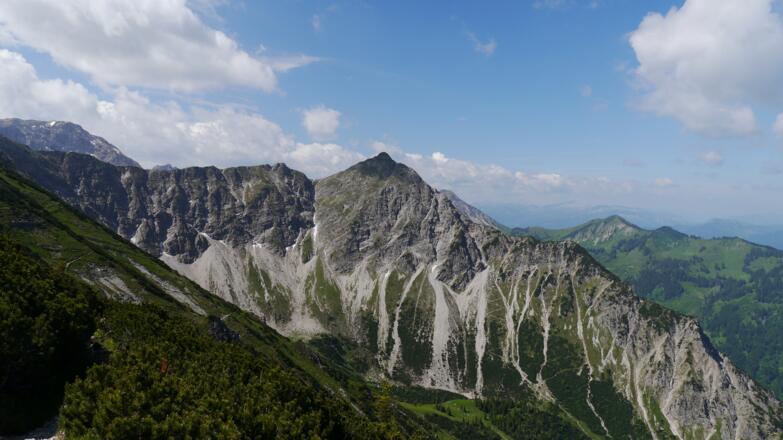 Breitenberg (1893 m) - Blick auf die Rotspitze