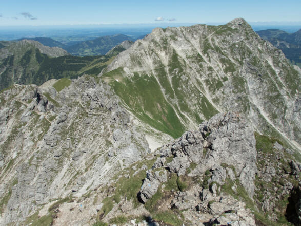 das Geishorn vom Gipfel