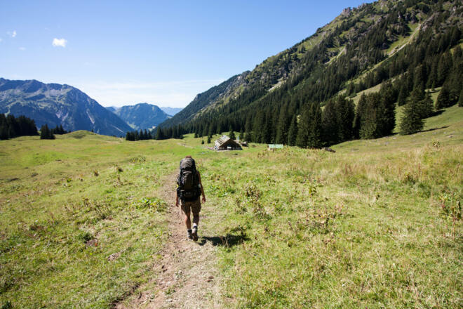 Kurz vor der Willersalpe