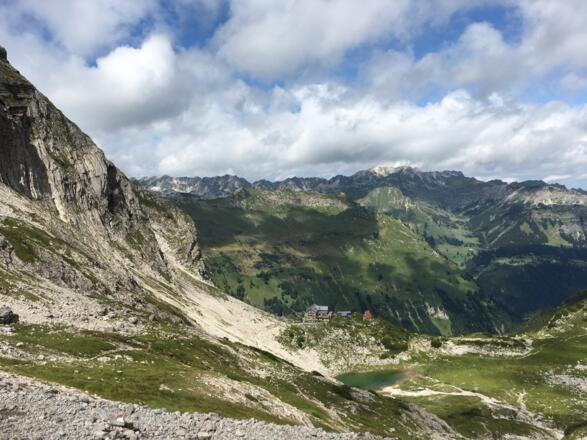 Abstieg zum Prinz-Luitpold-Haus.