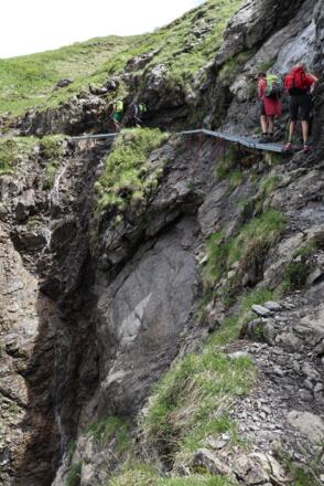 Wändele, Zustieg Waltenbergerhaus