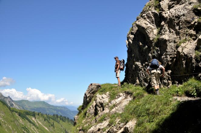 Wändele, Zustieg Waltenbergerhaus