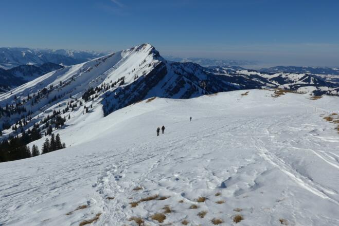 Aufstieg zumHochgrat